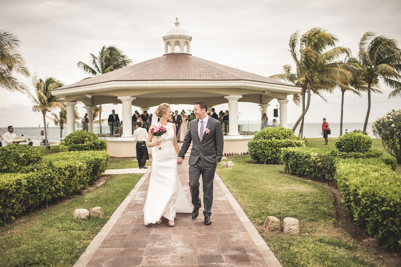 cancun wedding pictures