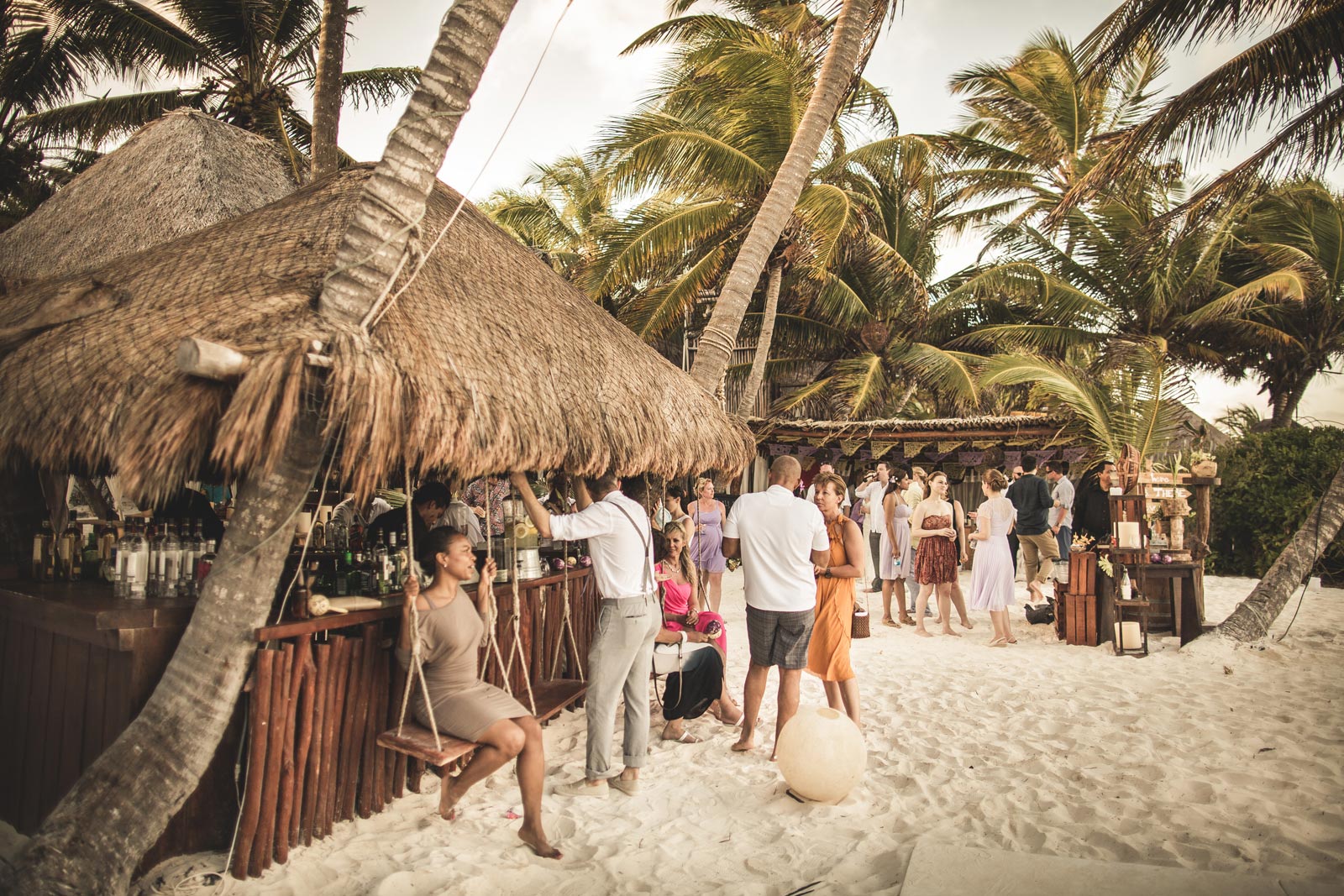 ? Wedding photos at Akiin Beach Club Tulum ~ Adrian Bonet