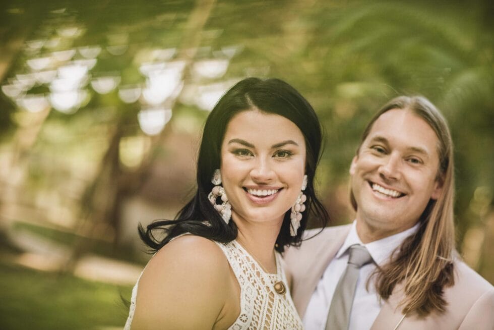 Wedding Photo Shoot at Hotel Mahekal, Playa del Carmen