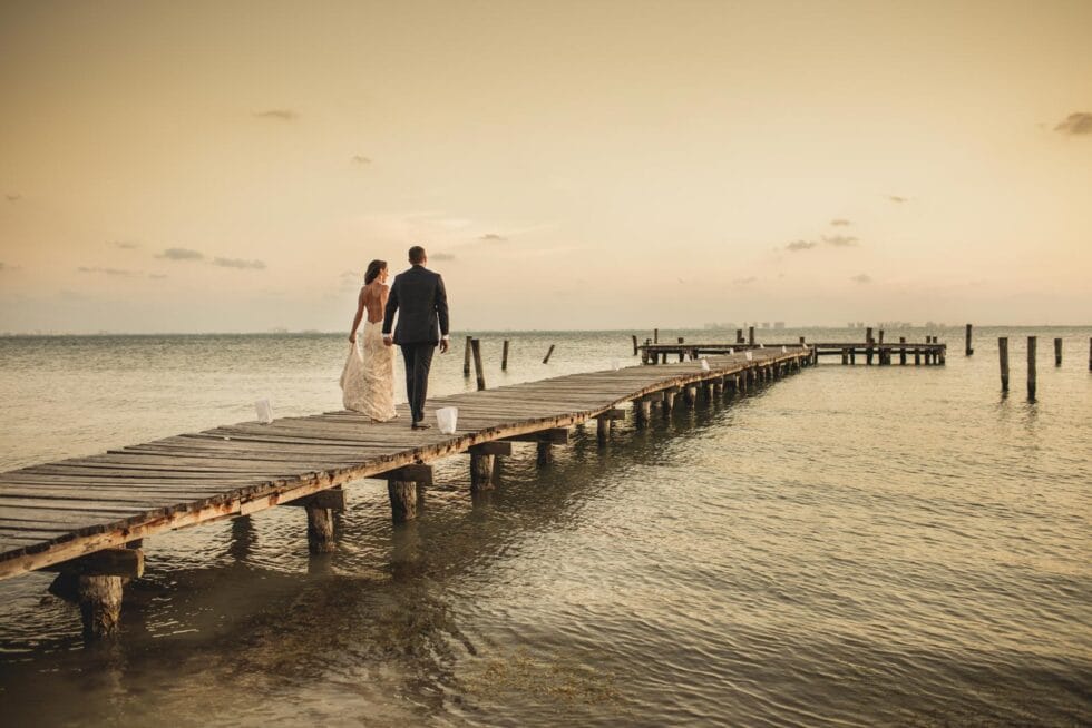 Wedding Photography at Zama Beach Club, Isla Mujeres