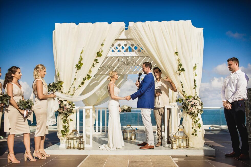 azul beach resort riviera cancun wedding